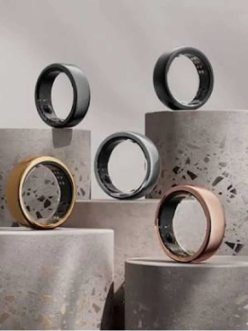 Oura Ring Gen3 Smart Ring in Gold. Size 9